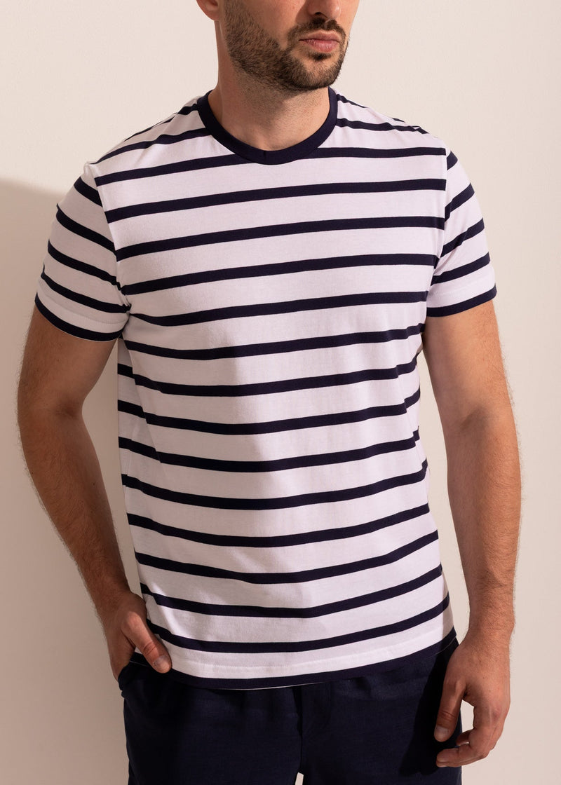 Tricou Bărbați Simple Stripe