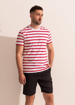 Tricou Bărbați Simple Stripe