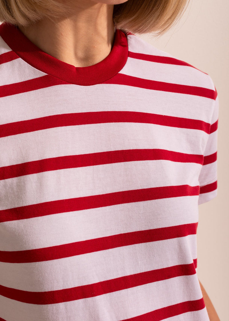 Tricou Damă Simple Stripe