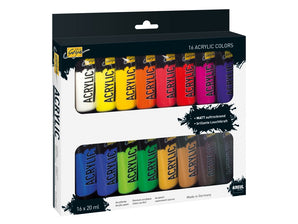 Vopsea acrilică Solo Goya 20 ml 16/set