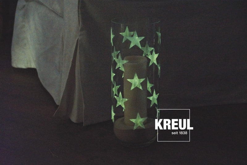 Vopsea acrilică Kreul Glow-in-the-dark 150 ml